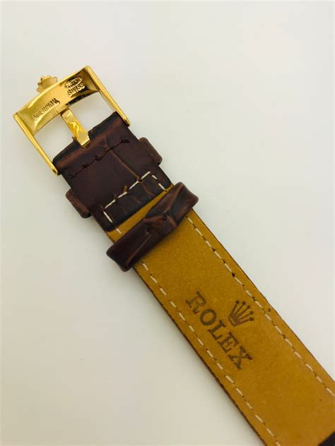 rolex watch leather band|rolex leather watch bands replacement.